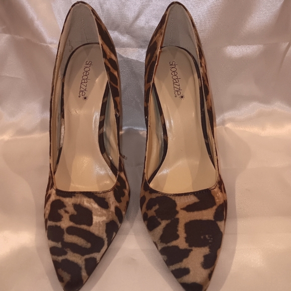 Leopard heels very open to offers!! - Picture 1 of 3